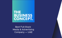 The Business Concept Award Badge horizontal