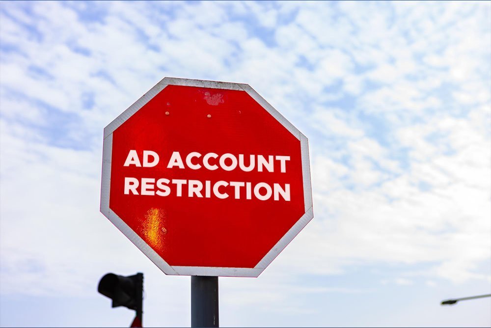 1 Ad account restriction