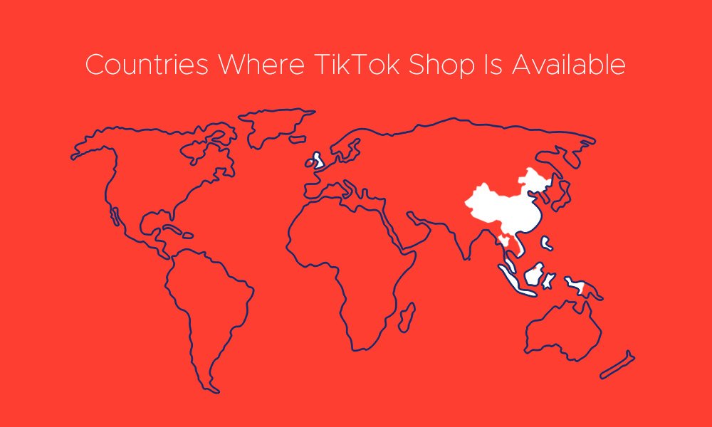 countries where tiktok shop is available
