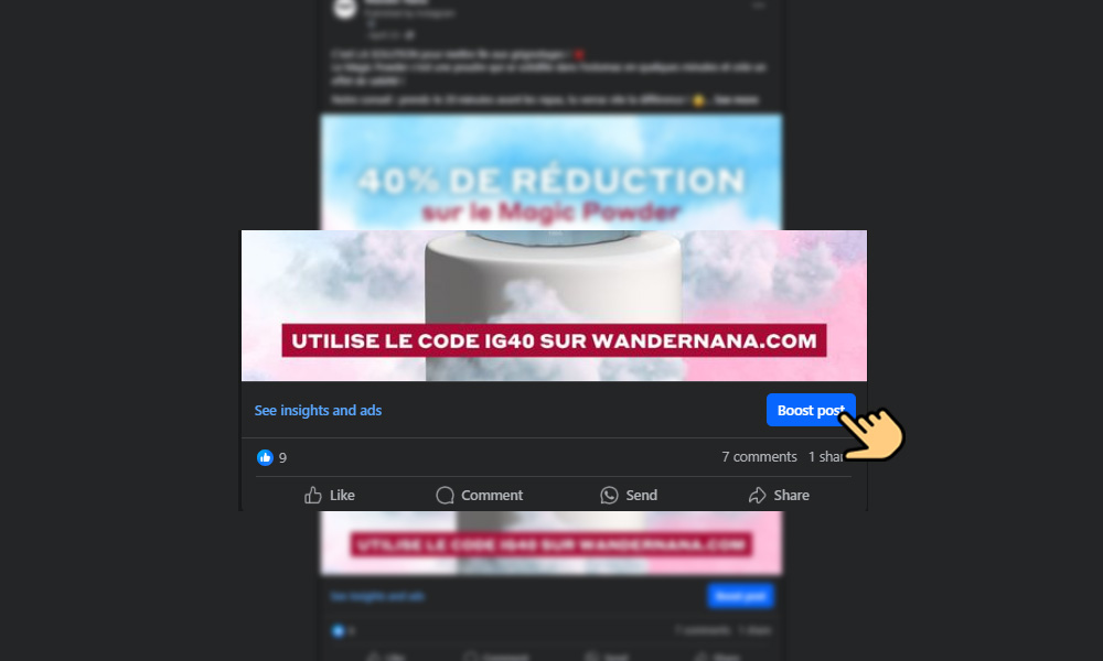 How To Boost A Post On Facebook: Guide With Case Studies 2024 3 Select the Boost Post Option